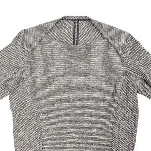 Lululemon Athletica Kanto Catch Me Long Sleeve Top Women Size 6 Heathered Gray